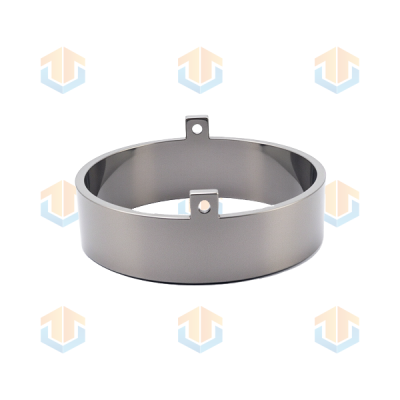 全自動數控車床加工之不銹鋼帶耳鉆孔套筒